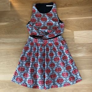 Zara dress small great for the 4th of July!